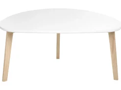 Set di 2 tavolini da caffè FLY Bianco