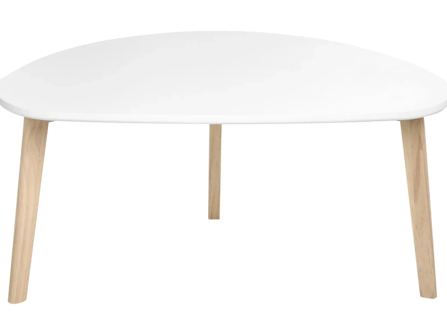 Set di 2 tavolini da caffè FLY Bianco