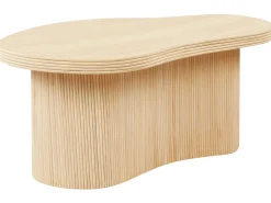 Set di 2 tavolini da caffè SALANTI Rattan Naturale con contenitore