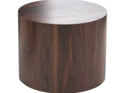 Set di 2 tavolini da caffè MANTI Marrone scuro