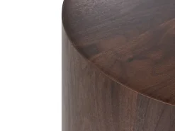 Set di 2 tavolini da caffè MANTI Marrone scuro