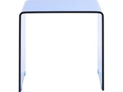 Set di 2 tavolini KENDALL Vetro temperato Blu
