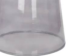 Set di 2 tavolini LAGUNA/CALDERA Vetro Grigio