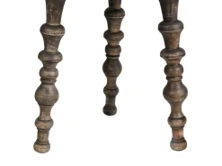Set di 2 tavolini MARNOO Legno di mango Marrone scuro
