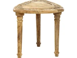 Set di 2 tavolini SAORA Legno di mango Marrone chiaro