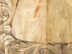 Set di 2 tavolini SAORA Legno di mango Marrone chiaro