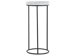 Set di 3 tavolini TEXON Nero