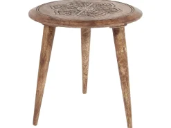 Set di 2 tavolini TURUA Legno di mango Marrone