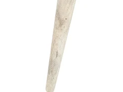 Set di 2 tavolini UDAY Legno di mango Bianco