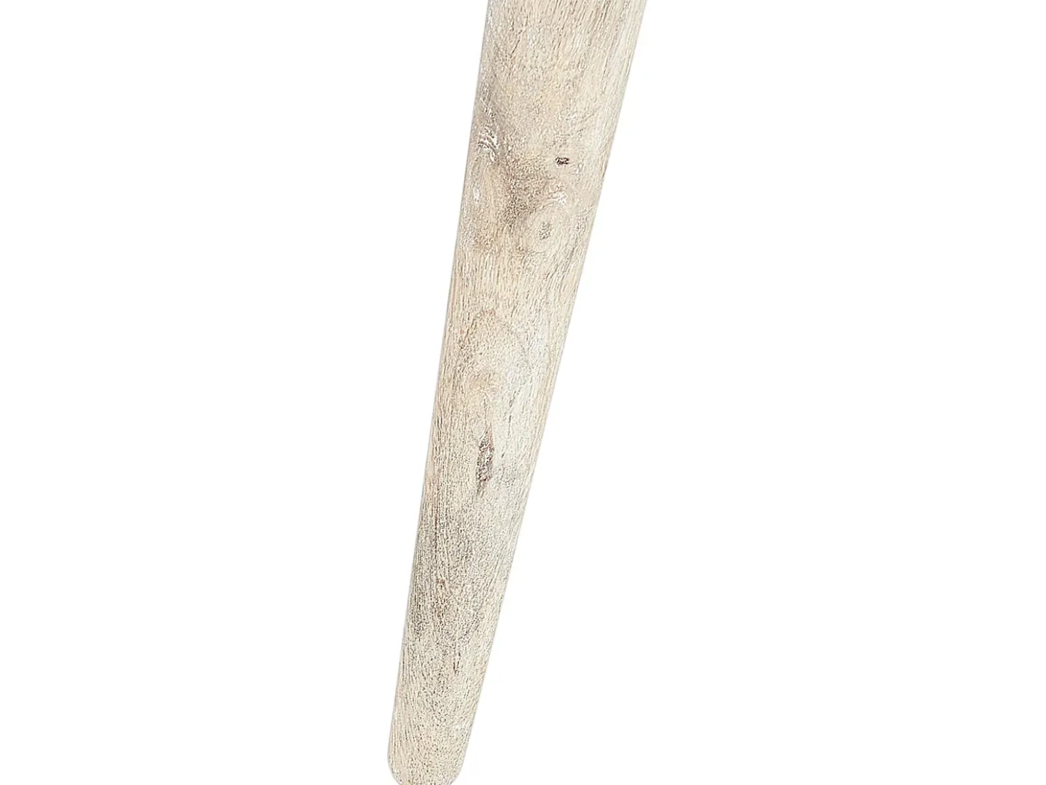 Set di 2 tavolini UDAY Legno di mango Bianco