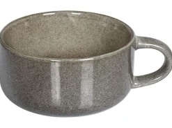 Set di 8 tazze con piattini COSTMARY Gres porcellanato Grigio