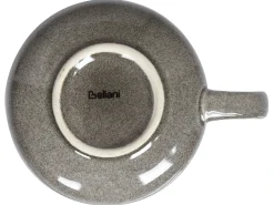 Set di 8 tazze con piattini COSTMARY Gres porcellanato Grigio