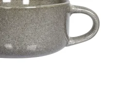 Set di 8 tazze con piattini COSTMARY Gres porcellanato Grigio