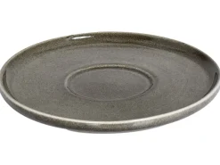 Set di 4 tazze con piattini COSTMARY Gres porcellanato Grigio