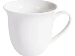 Set di 4 tazze con piattini ELDERBERRY Porcellana Bianco