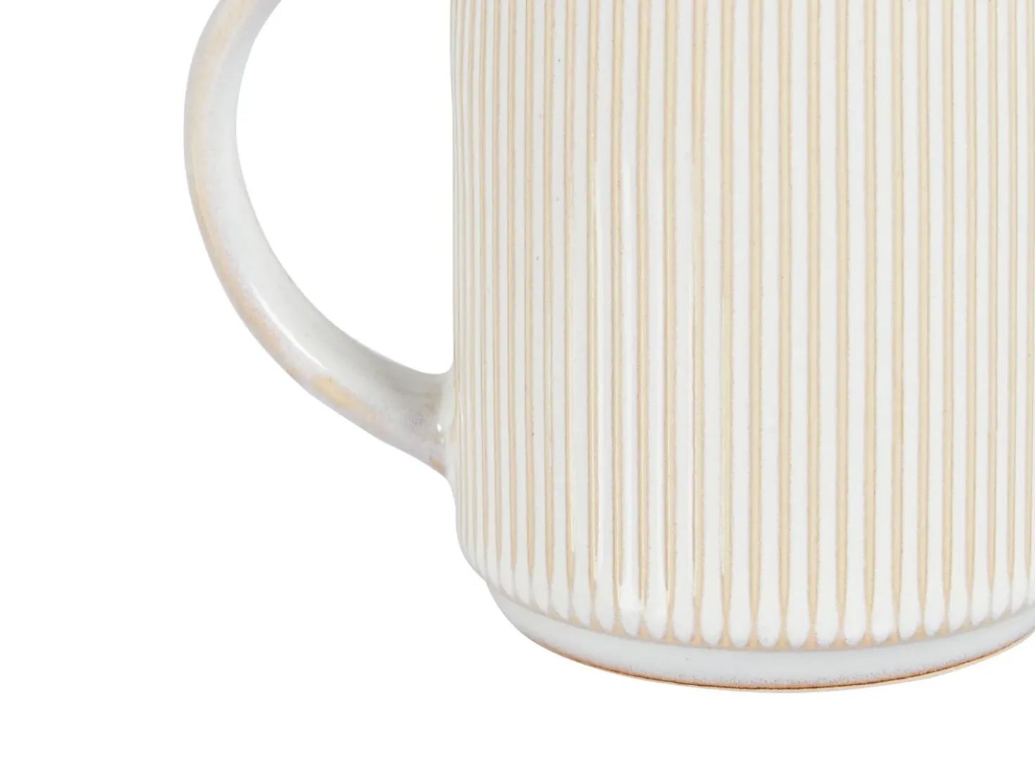 Set di 4 tazze MUGWORT Gres porcellanato Beige chiaro