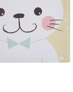 Set di 4 tele BOMBI Motivo per bambini 30 x 30 cm Multicolore