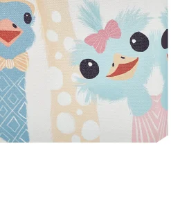 Set di 3 tele TILLIA Motivo animale 30 x 30 cm Multicolore