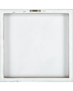 Set di 3 tele TIMIA Motivo animale 30 x 30 cm Grigio