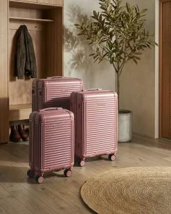 Set di 3 valigie rigide MYNTIS Rosa