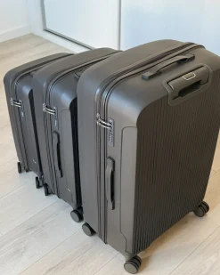 Set di 3 valigie rigide TONSAI Grigio scuro