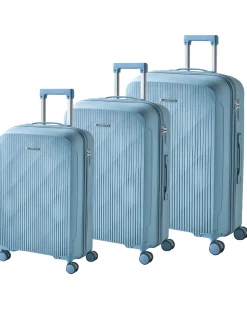 Set di 3 valigie rigide TONSAI Blu