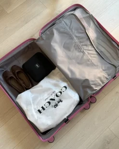Set di 3 valigie rigide TONSAI Rosa