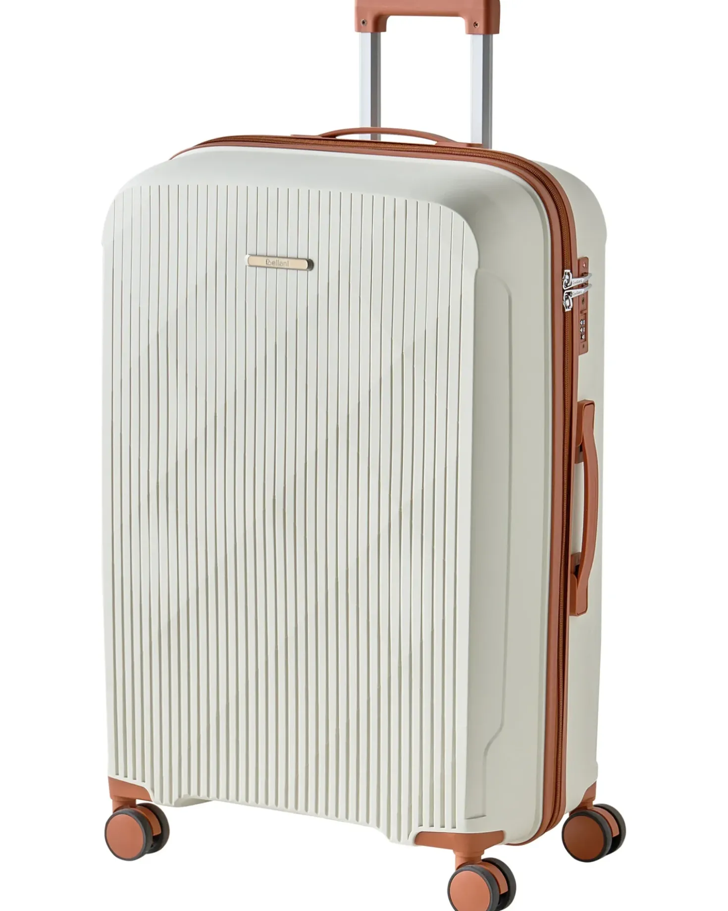 Set di 3 valigie rigide TONSAI Bianco sporco