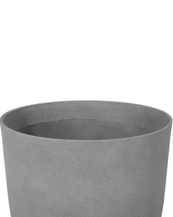 Set di 2 vasi per piante CROTON 43 cm Grigio