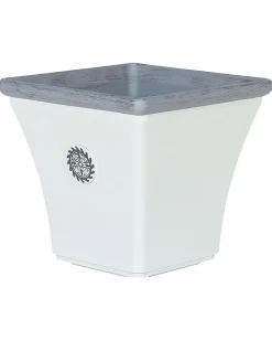Set di 2 vasi per piante ELATEIA 32 cm Bianco
