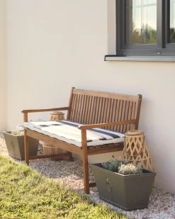 Set di 2 vasi per piante PORIA 60 cm Grigio