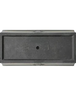 Set di 2 vasi per piante PORIA 60 cm Grigio