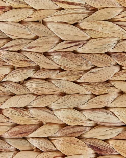 Set di 3 vasi per piante PLAKA Giacinto d'acqua 29/37/49 cm Naturale
