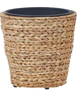 Set di 3 vasi per piante PLAKA Giacinto d'acqua 29/37/49 cm Naturale