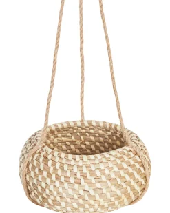 Set di 2 vasi per piante REMORA Alghe marine 22/14 cm Naturale