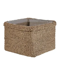Set di 3 vasi per piante RIVULINE Alghe marine 23/27/30 cm Naturale