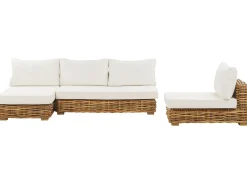 Set di copricuscini per esterni VARALLO Bianco sporco