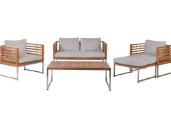 Set di copricuscini per esterni BERMUDA Grigio