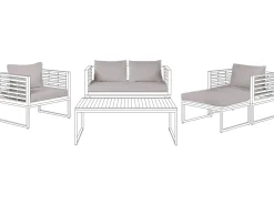 Set di copricuscini per esterni BERMUDA Grigio