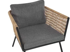 Set di copricuscini per esterni GARGANO Grigio scuro