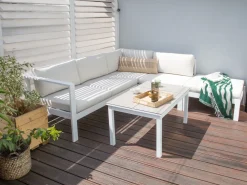 Set di copricuscini per esterni MESSINA Bianco sporco