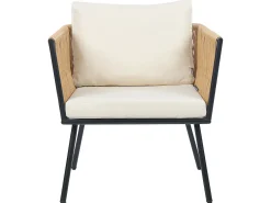Set di copricuscini per esterni GARGANO Beige chiaro