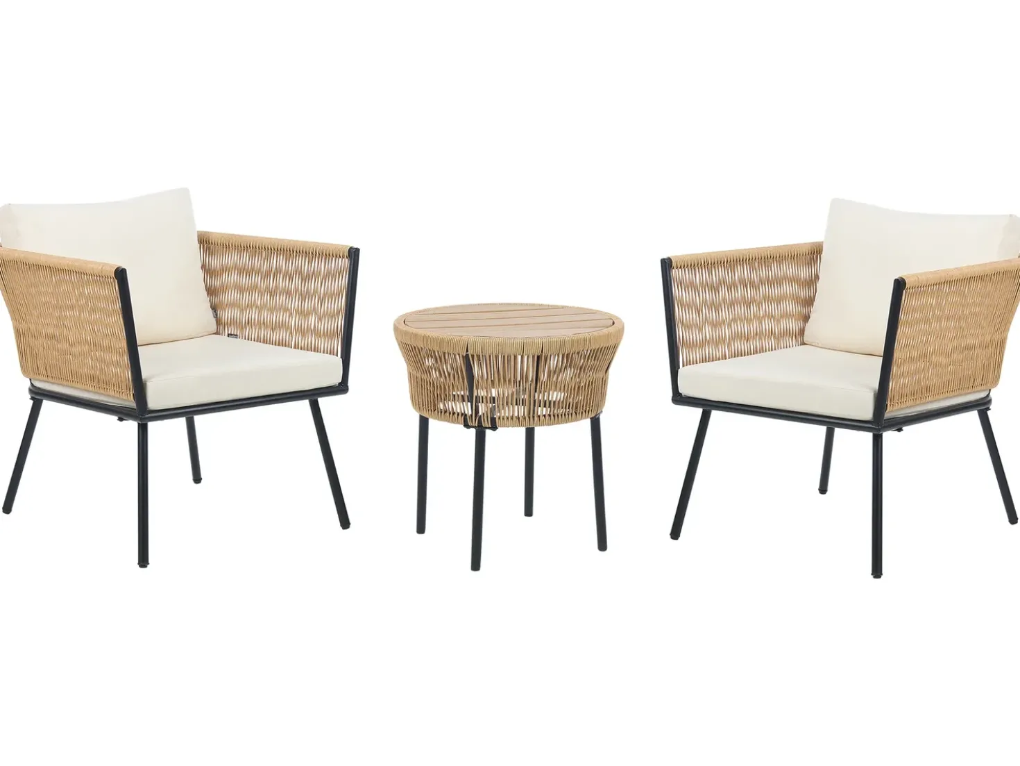 Set di copricuscini per esterni GARGANO Beige chiaro