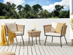 Set di copricuscini per esterni GARGANO Beige chiaro