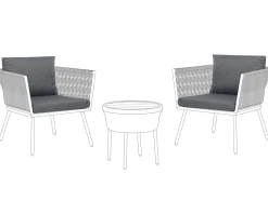 Set di copricuscini per esterni GARGANO Grigio