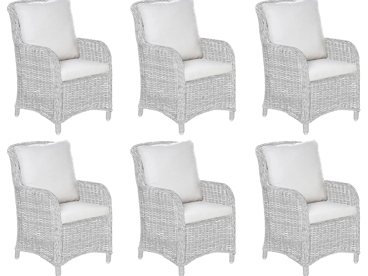 Set di copricuscini per esterni CASCAIS Beige