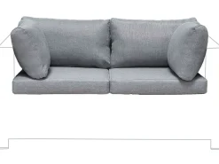 Set di copricuscini per esterni MILANO Grigio