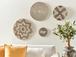 Set di decorazioni da appendere LAOCAI Alghe marine 45/40/30/20 cm Nero