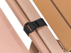 Set di divani angolari da giardino 4 posti CACCAMO Beige