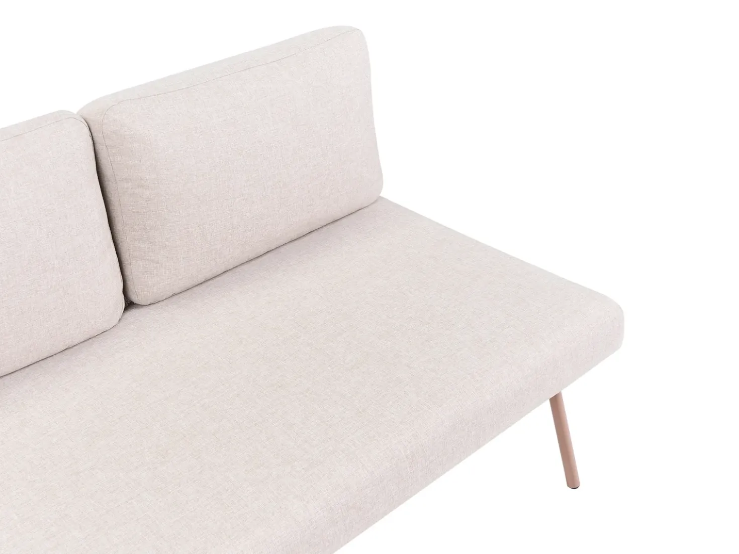 Set di divani angolari da giardino 4 posti CACCAMO Beige
